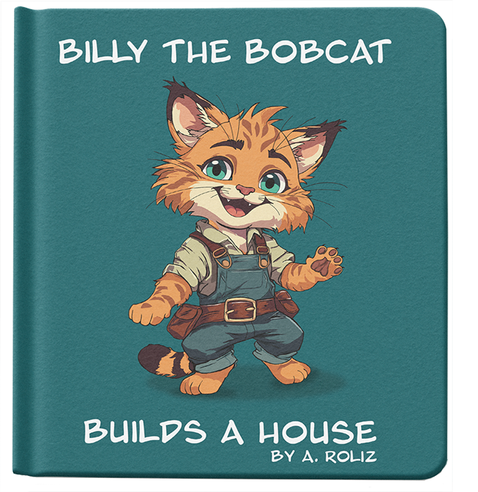 Billy the Bobcat Book Cover Design