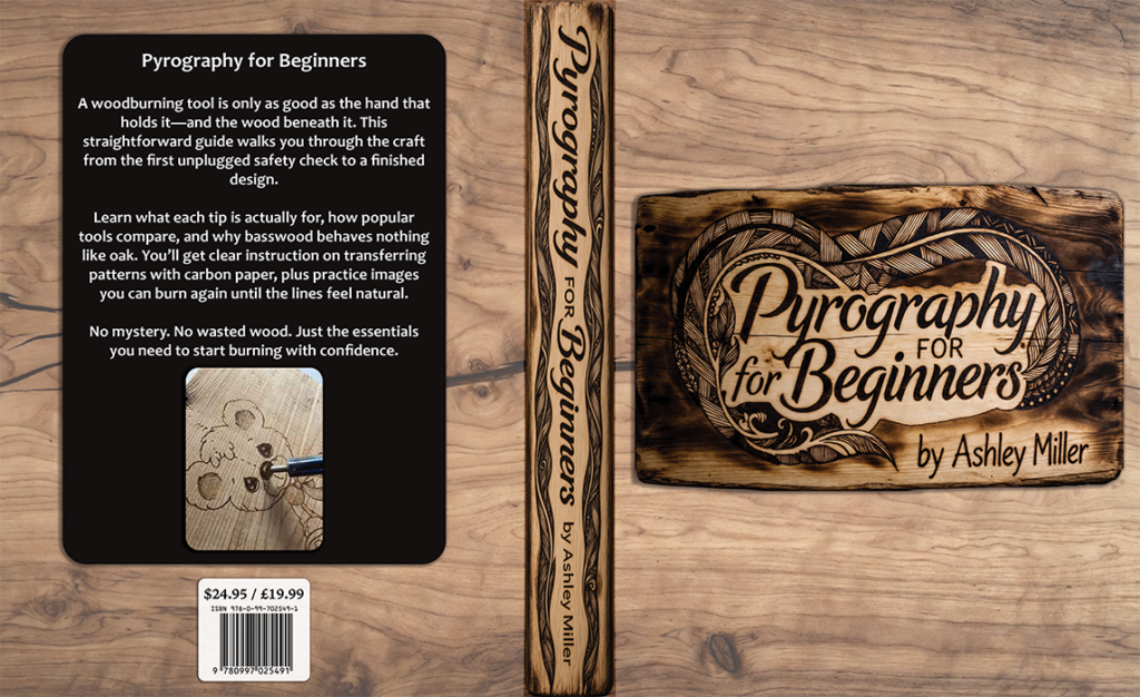 Pyrography for Beginners book cover