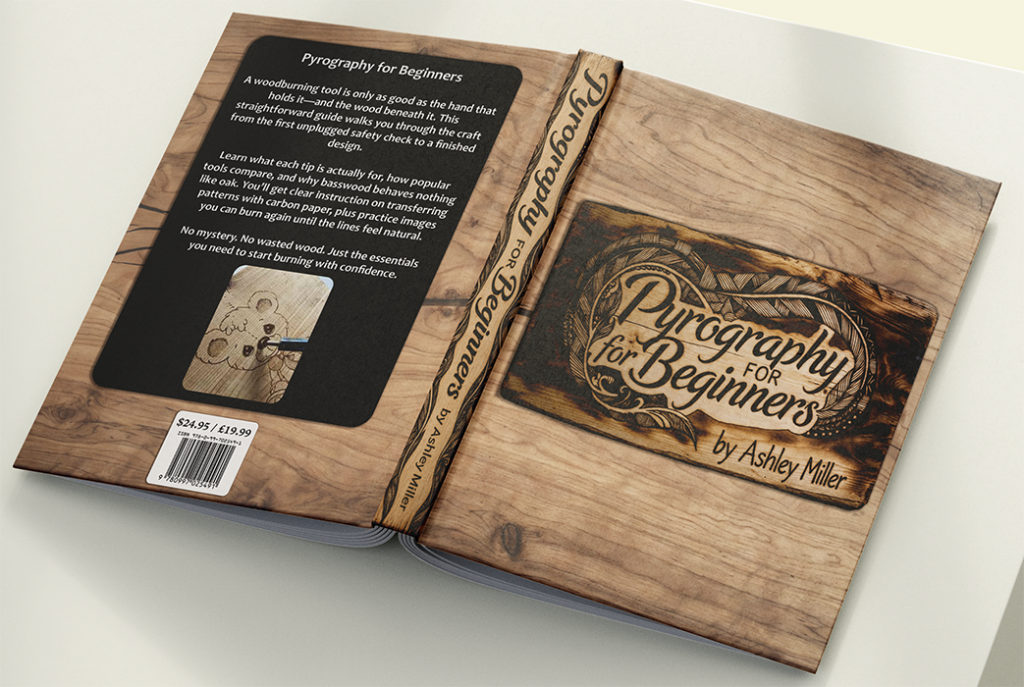 Pyrography for Beginners book cover